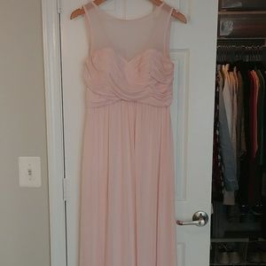 David's Bridal Petal bridesmaids dress